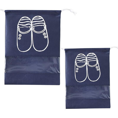 10Pcs Shoes Storage Bag Non-Woven Drawstring Dustproof Waterproof 2 Sizes Travel Portable Organizer Storage
10Pcs Shoes Storage Bag Non-Woven Drawstring Dustproof Waterproof 2 Sizes Travel Portable Organizer Storage