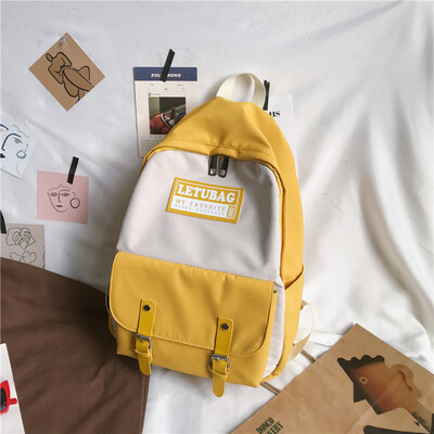Insfeng schoolbag female Korean version of senior high school students simple Baitao Campus Trendy Canvas backpack shoulder bag Mo
Insfeng schoolbag female Korean version of senior high school students simple Baitao Campus Trendy Canvas backpack shoulder bag Mo