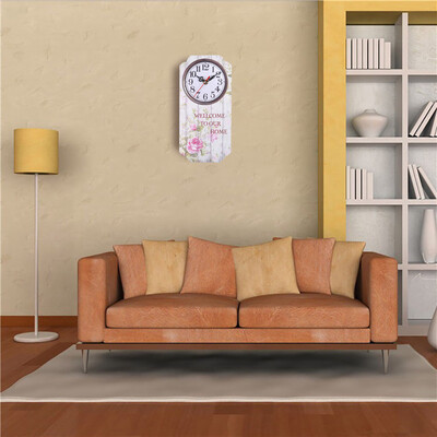 Gobestart Creative Wooden MDF Wall Clock Farmhouse Decor Wall Clocks Large Decorative
Gobestart Creative Wooden MDF Wall Clock Farmhouse Decor Wall Clocks Large Decorative