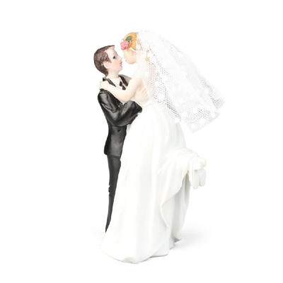 Resin Groom & Bride Couple Figurine Wedding Cake Topper Romantic Cake Decoration for Wedding Engagement Anniversary Parties
Resin Groom & Bride Couple Figurine Wedding Cake Topper Romantic Cake Decoration for Wedding Engagement Anniversary Parties