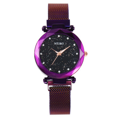 High Quality Women Mesh Belt Strap Starry Sky Watch Luxury Brand Ladies Geometric Surface Quartz Watch Simple Zegarki Damskie
High Quality Women Mesh Belt Strap Starry Sky Watch Luxury Brand Ladies Geometric Surface Quartz Watch Simple Zegarki Damskie