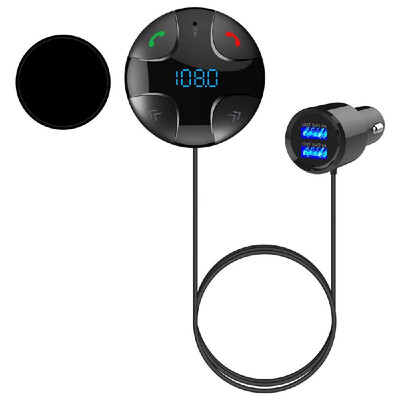 Quelima BC29B BT FM Transmitter Magnetic Car BT Transmitter Wireless Radio Adapter Mp3 Player BT Handsfree Dual USB
Quelima BC29B BT FM Transmitter Magnetic Car BT Transmitter Wireless Radio Adapter Mp3 Player BT Handsfree Dual USB