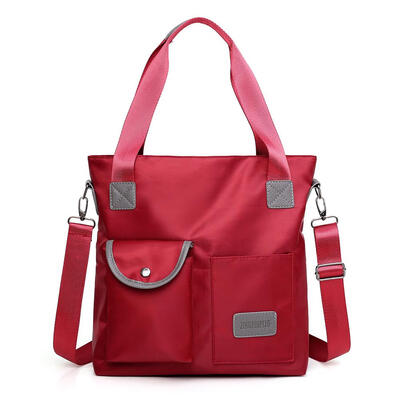 Nylon Women Shoulder Bag Large Capacity Shopping Totes Casual Daily Handbag