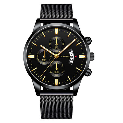 Gobestart Mens Fashion Sport Stainless Steel Case Leather Band Quartz Analog Wrist Watch
Gobestart Mens Fashion Sport Stainless Steel Case Leather Band Quartz Analog Wrist Watch