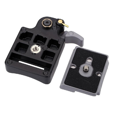 Camera 323 Quick Release Clamp Adapter Quick Release Plate Compatible for Manfrotto 200PL-14 Compat Plate
Camera 323 Quick Release Clamp Adapter Quick Release Plate Compatible for Manfrotto 200PL-14 Compat Plate