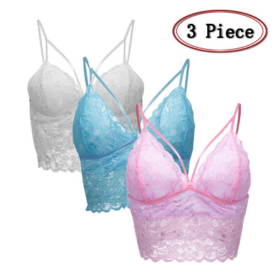 〖Follure〗3PC Women Plus Size Vest Crop Wire Free Bra Lingerie Sexy V-Neck Underwear -3XL
〖Follure〗3PC Women Plus Size Vest Crop Wire Free Bra Lingerie Sexy V-Neck Underwear -3XL