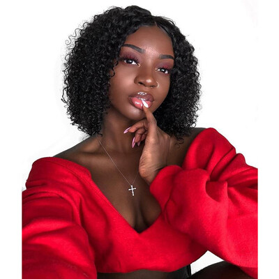 Dolago Curly Short Bob Wigs 13x6 Lace Front Human Hair Wigs 130 Brazilian Glueless Lace Frontal Wig Full Ends
Dolago Curly Short Bob Wigs 13x6 Lace Front Human Hair Wigs 130 Brazilian Glueless Lace Frontal Wig Full Ends