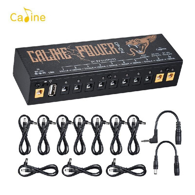 Caline CP-04 Compact Size Guitar Effect Power Supply Station Distributor 10 Isolated DC Outputs for 9V 12V 18V Guitar Effects wi
Caline CP-04 Compact Size Guitar Effect Power Supply Station Distributor 10 Isolated DC Outputs for 9V 12V 18V Guitar Effects wi