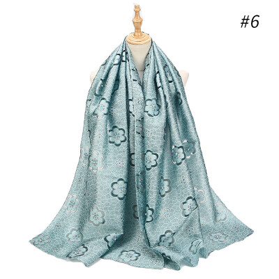 Cut flower scarf new flower gold silk scarf soft organza fashion headscarf travel sunscreen shawl
Cut flower scarf new flower gold silk scarf soft organza fashion headscarf travel sunscreen shawl