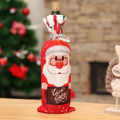 Toponeto New Merry Christmas Santa Wine Bottle Bag Cover Xmas Dinner Party Tables Decor
Toponeto New Merry Christmas Santa Wine Bottle Bag Cover Xmas Dinner Party Tables Decor