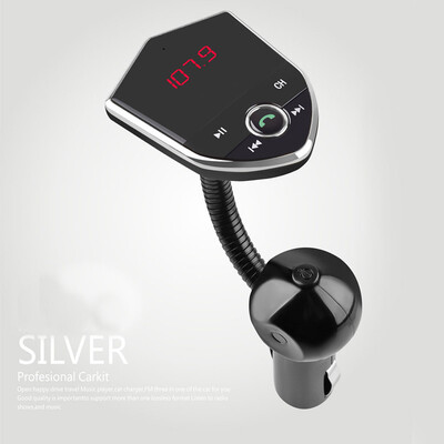 Tailored In-car Wireless For Bluetooth FM Transmitter Handsfree Car Kit with USB Charger
Tailored In-car Wireless For Bluetooth FM Transmitter Handsfree Car Kit with USB Charger