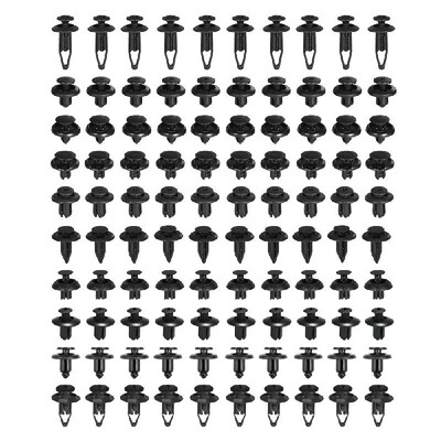 100Pcs Fastener Clips Trunk Screw Rivets Set Car Bumper Fender Retainer Fastener for Automotive
100Pcs Fastener Clips Trunk Screw Rivets Set Car Bumper Fender Retainer Fastener for Automotive