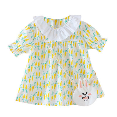Summer Baby Girl Cute Rabbit Print Dress Toddler Infant Short Sleeve Petal Collar Mini Sundress Casual Outfits
Summer Baby Girl Cute Rabbit Print Dress Toddler Infant Short Sleeve Petal Collar Mini Sundress Casual Outfits