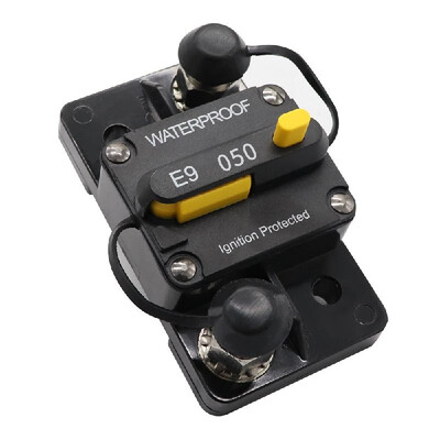 50A Circuit Breaker Fuse Inverter Manual Reset Button for Auto Truck RV Marine Trailer
50A Circuit Breaker Fuse Inverter Manual Reset Button for Auto Truck RV Marine Trailer