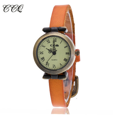 CCQ Ladies Casual Leather Woman Watch Creative Vintage Quartz Wristwatches Clock Watches Reloj Mujer Dropshipping 533
CCQ Ladies Casual Leather Woman Watch Creative Vintage Quartz Wristwatches Clock Watches Reloj Mujer Dropshipping 533