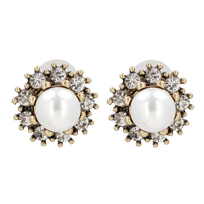 New sweet cute vintage brincos with simulated pearl stud earring for women girls fashion statement Fashion Jewelry
New sweet cute vintage brincos with simulated pearl stud earring for women girls fashion statement Fashion Jewelry