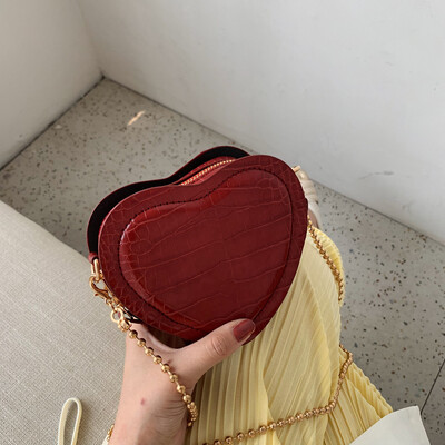 Tailored Women Alligator Leather heart-shape Crossbody Bag Handle Bag Chain Shoulder Bags
Tailored Women Alligator Leather heart-shape Crossbody Bag Handle Bag Chain Shoulder Bags