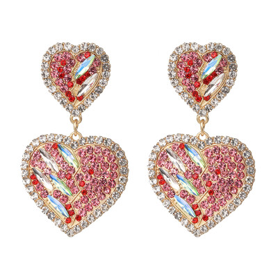 2019 Vintage Boho Statement Crystal Heart Drop Earrings Ethnic Antique Heart-shaped Jewelry Birdal Wedding Party Accessories
2019 Vintage Boho Statement Crystal Heart Drop Earrings Ethnic Antique Heart-shaped Jewelry Birdal Wedding Party Accessories