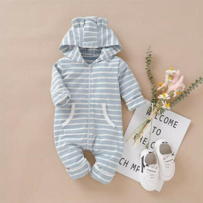 UK Newborn Baby Boy Girl Stripe Romper Bodysuit Jumpsuit Playsuit Outfit Clothes
UK Newborn Baby Boy Girl Stripe Romper Bodysuit Jumpsuit Playsuit Outfit Clothes
