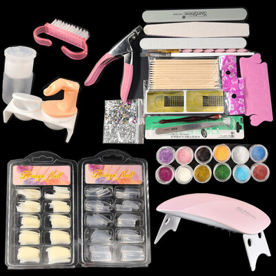 Toponeto Pro 21 in 1 Acrylic Nail Art Tips Liquid Buffer Glitter Deco Tools Full Kit Set
Toponeto Pro 21 in 1 Acrylic Nail Art Tips Liquid Buffer Glitter Deco Tools Full Kit Set