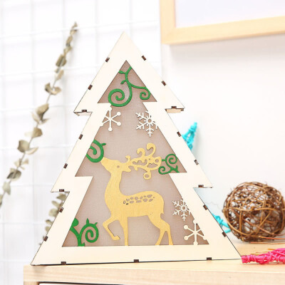 Tailored Christmas LED Lights Wooden House Ornaments Holiday Room Decoration Xmas Lamp
Tailored Christmas LED Lights Wooden House Ornaments Holiday Room Decoration Xmas Lamp