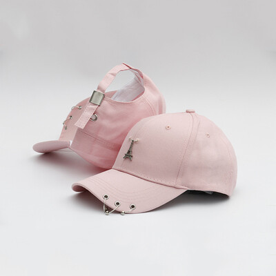 New Cap Female Korean Chaopai Joker Student Stars with Spring&Summer Street Iron Ring Hip Hop Baseball Cap Male
New Cap Female Korean Chaopai Joker Student Stars with Spring&Summer Street Iron Ring Hip Hop Baseball Cap Male