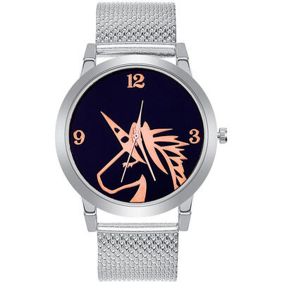 Fashion Women Unicorn Watch Mesh Band Stainless Steel Analog Quartz Wristwatch Lady Luxury Watches 2019 Orologio Donna
Fashion Women Unicorn Watch Mesh Band Stainless Steel Analog Quartz Wristwatch Lady Luxury Watches 2019 Orologio Donna