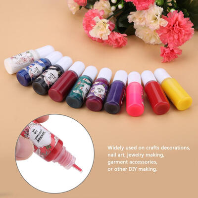 Greensen 10 Colors 10ml Epoxy UV Resin Coloring Dye Colorant Pigment DIY Art CraftsUV Resin Epoxy UV Pigment
Greensen 10 Colors 10ml Epoxy UV Resin Coloring Dye Colorant Pigment DIY Art CraftsUV Resin Epoxy UV Pigment