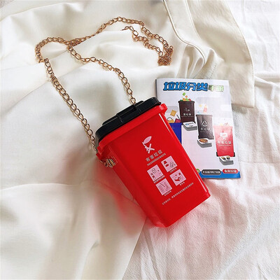 Tailored Womens Cute Garbage Sorting Bag Trash Can Creative Shoulder Messenger Bag
Tailored Womens Cute Garbage Sorting Bag Trash Can Creative Shoulder Messenger Bag