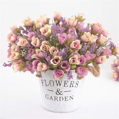 20 Heads 1Pc Artificial Rose Flower Bouquet Home Decor Wedding Mini Rose Silk Flower Romantic Wedding Party Supplies
20 Heads 1Pc Artificial Rose Flower Bouquet Home Decor Wedding Mini Rose Silk Flower Romantic Wedding Party Supplies