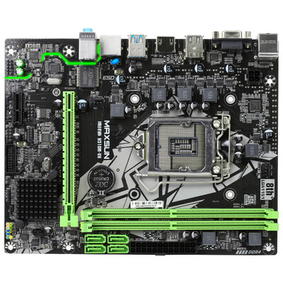 Ming Hao MAXSUN MS-Challenger H310M-VH Game Board Intel H310LGA 1151 ESD Static Protection
Ming Hao MAXSUN MS-Challenger H310M-VH Game Board Intel H310LGA 1151 ESD Static Protection