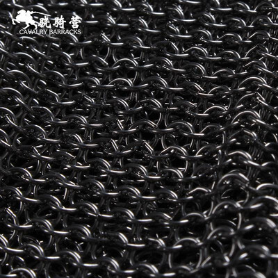 Chainsaw gloves five fingers cut-proof steel wire gloves cut-proof protective gloves stainless steel ring gloves Left