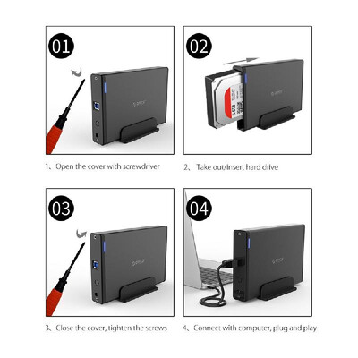 ORICO 7688U3 USAP Vertical Hard Drive HDD Enclosure 35 inch USB 30 to SATA 30 HDD Case Docking Station Support WindowsMacLinu
ORICO 7688U3 USAP Vertical Hard Drive HDD Enclosure 35 inch USB 30 to SATA 30 HDD Case Docking Station Support WindowsMacLinu