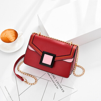 Ladies bag 2019 summer new womens bag small square bag Korean PU leather fashion shoulder Messenger bag
Ladies bag 2019 summer new womens bag small square bag Korean PU leather fashion shoulder Messenger bag