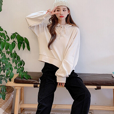 Sweatshirt Women Harajuku Hoodies Girls Solid Color Hooded Tops Long sleeve New Social Korea style Winter Thin Coat
Sweatshirt Women Harajuku Hoodies Girls Solid Color Hooded Tops Long sleeve New Social Korea style Winter Thin Coat