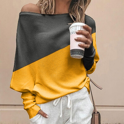 Roseonmyhand Women Off Shoulder Knitted Top Pullover Loose Batwing Long Sleeve Sweater Jumper
Roseonmyhand Women Off Shoulder Knitted Top Pullover Loose Batwing Long Sleeve Sweater Jumper