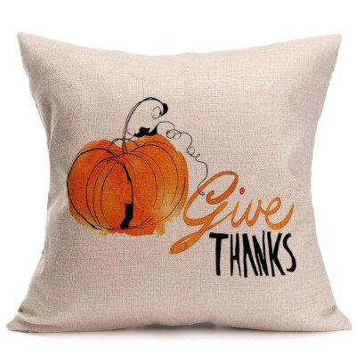 〖Follure〗Happy Fall Thanksgiving Day Soft Linen Pillow Case Cushion Cover Home Decor
〖Follure〗Happy Fall Thanksgiving Day Soft Linen Pillow Case Cushion Cover Home Decor