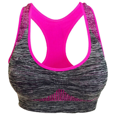 Toponeto Women Seamless Sports Bra High Impact Pocket Yoga Bra Zero-binding Underwear
Toponeto Women Seamless Sports Bra High Impact Pocket Yoga Bra Zero-binding Underwear