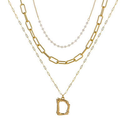 Tiny Pearl A-Z Fashion Personalized Letter Alphabet Pendant Necklace Gold Color Chain Initial Bib Charms For Women Jewelry
Tiny Pearl A-Z Fashion Personalized Letter Alphabet Pendant Necklace Gold Color Chain Initial Bib Charms For Women Jewelry