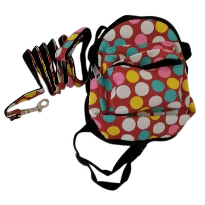 Pet Dog Cute Backpack&Leash Set Printed Colorful Dot Pattern Bag for Sundries Puppy Dog Outdoor Walking Training Supplies
Pet Dog Cute Backpack&Leash Set Printed Colorful Dot Pattern Bag for Sundries Puppy Dog Outdoor Walking Training Supplies