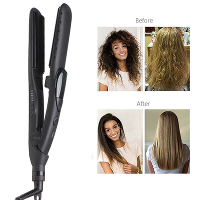 Gobestart Professional Steam Hair Straightener Ceramic Straight hair curling Brush Comb
Gobestart Professional Steam Hair Straightener Ceramic Straight hair curling Brush Comb