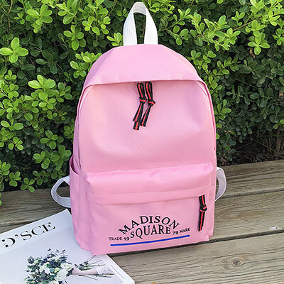 Tailored Fashion Women Nylon Solid Color Capacity Student Backpack Travel Couple Bag
Tailored Fashion Women Nylon Solid Color Capacity Student Backpack Travel Couple Bag