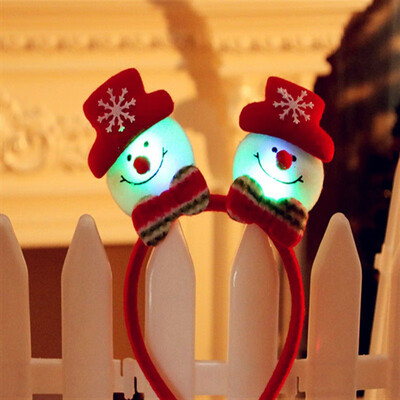 Christmas LED Flashing Glowing Headband Women Girl Kids Xmas Gift Party New Year Halloween Christmas sweater Hair Decor Props W1
Christmas LED Flashing Glowing Headband Women Girl Kids Xmas Gift Party New Year Halloween Christmas sweater Hair Decor Props W1