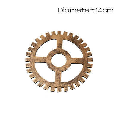 Toponeto European Modern Vintage Steampunk Gear Industrial Style Wall Home Decoration Sil
Toponeto European Modern Vintage Steampunk Gear Industrial Style Wall Home Decoration Sil