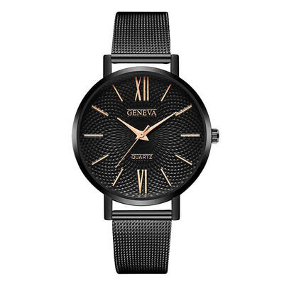 GENEVA Watch 2019 WomenS Minimalist Mesh Band Stainless Steel Analog Quartz Wristwatch Lady Luxury Rose Gold Watches Relogio
GENEVA Watch 2019 WomenS Minimalist Mesh Band Stainless Steel Analog Quartz Wristwatch Lady Luxury Rose Gold Watches Relogio