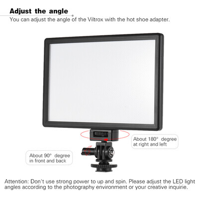 Viltrox L116T Professional Ultra-thin LED Video Light Photography Fill Light Adjustable Brightness&Dual Color Temp Max Bright
Viltrox L116T Professional Ultra-thin LED Video Light Photography Fill Light Adjustable Brightness&Dual Color Temp Max Bright