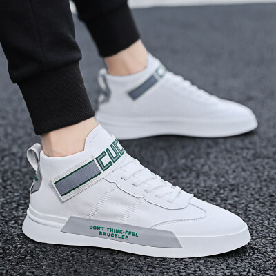 Mens Shoes Autumn Korean Edition Fashion High Upper Board Shoes with White Shoes Sports Gaobang Small White Tide Shoes
Mens Shoes Autumn Korean Edition Fashion High Upper Board Shoes with White Shoes Sports Gaobang Small White Tide Shoes