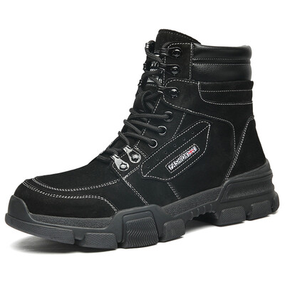 Martin boots mens British trend high to help versatile tooling boots military boots leather mens boots in the tube
Martin boots mens British trend high to help versatile tooling boots military boots leather mens boots in the tube