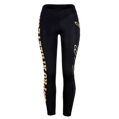 Tailored Women Sports Gym Yoga Mid Waist Letter Printing Pants Fitness Elastic Leggings
Tailored Women Sports Gym Yoga Mid Waist Letter Printing Pants Fitness Elastic Leggings