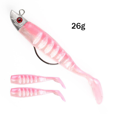 Soft Jig Fish Lead Head Fishing Lure 100mm154g 120mm26g Jigging Soft Bait Fishing Tackle For Ice Fishing Saltwater Fresh
Soft Jig Fish Lead Head Fishing Lure 100mm154g 120mm26g Jigging Soft Bait Fishing Tackle For Ice Fishing Saltwater Fresh